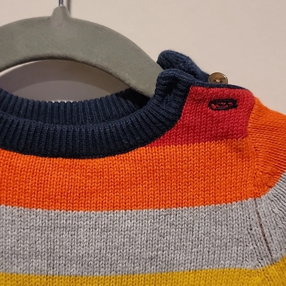 Gap Rainbow Stripe Sweater 3-6 months baby
